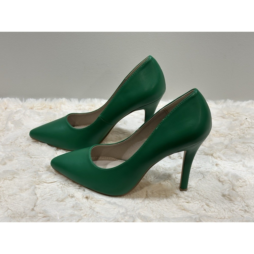 French Connection Womens Sierra Pointed Toe Comfortable Pumps Green Size 7 NWB - Picture 5 of 11